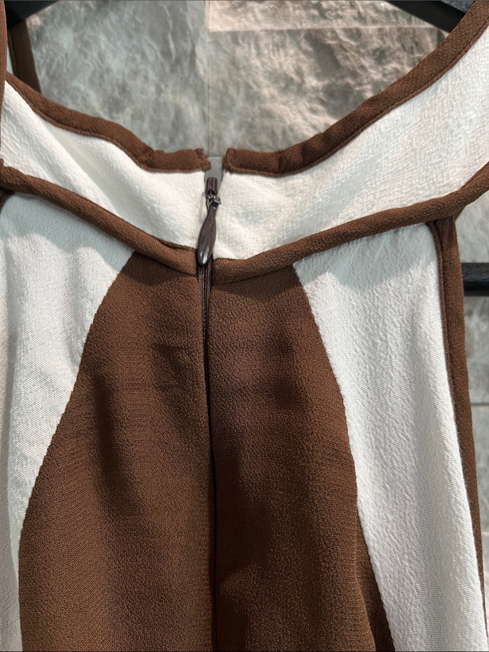 Anthropologie BrownHalter Maxi Dress Sz-6 - Picture 9 of 15